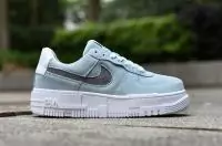 sneakers nike air force 1 pixel leather green